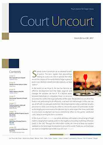 Court Uncourt STA Law Firm: Volume IV Issue VII