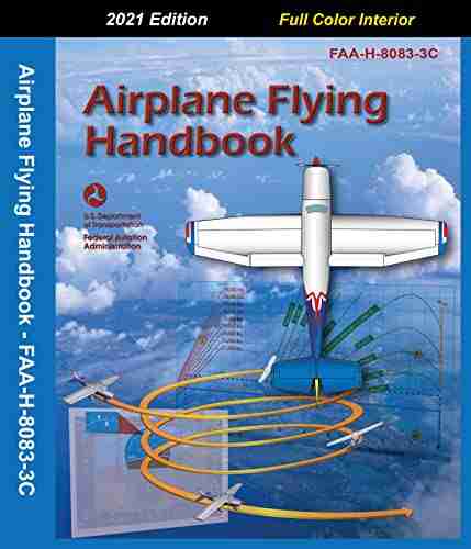 Airplane Flying Handbook: 2021 Edition Full Color Interior FAA H 8083 3C Latest Revision Developed By The Federal Aviation Administration (FAA)