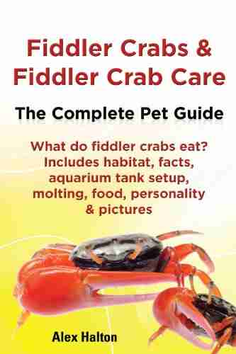 Fiddler Crabs Fiddler Crab Care The Complete Pet Guide What Do Fiddler Crabs Eat? Includes Habitat Facts Aquarium Tank Setup Molting Food Personality Pictures