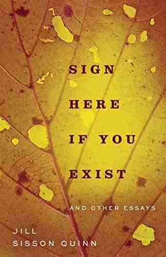 Sign Here If You Exist And Other Essays (Non/Fiction Collection Prize)