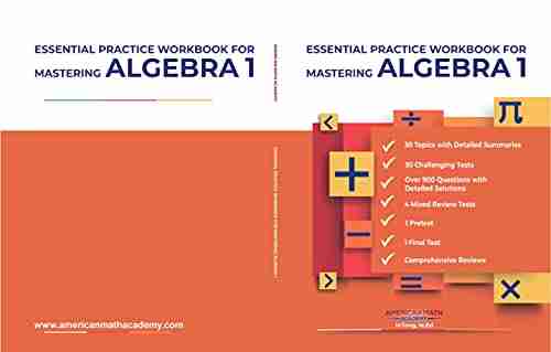 ESSENTIAL PRACTICE WORKBOOK FOR MASTERING ALGEBRA 1